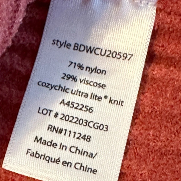 Barefoot Dreams Relaxed Oversized Short Sleeved Ribbed Hoodie - Picture 7 of 10